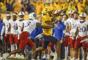 WVU wide receiver Kaden Prather hopes to build on second half vs. Kansas